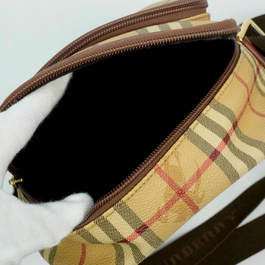 BURBERRY Nova Check Shoulder Bag