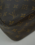 LOUIS VUITTON Monogram LoopingMM Canvas Shoulder Bag M51146