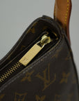 LOUIS VUITTON Monogram LoopingMM Canvas Shoulder Bag M51146