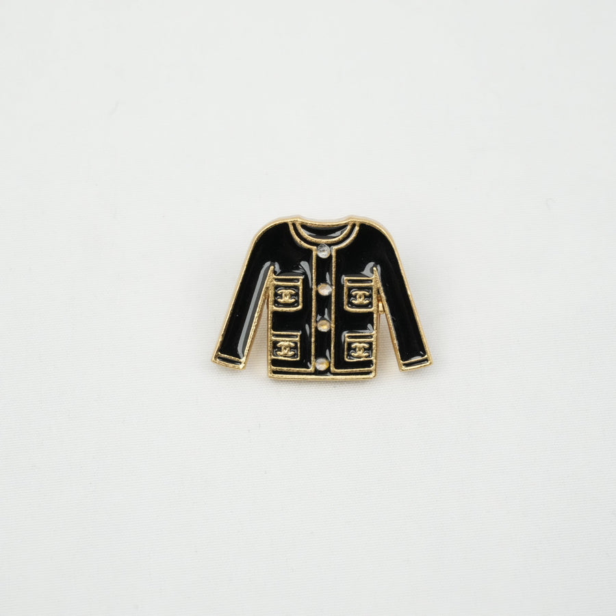 CHANEL 2002 Pin Brooch 3-Piece Se