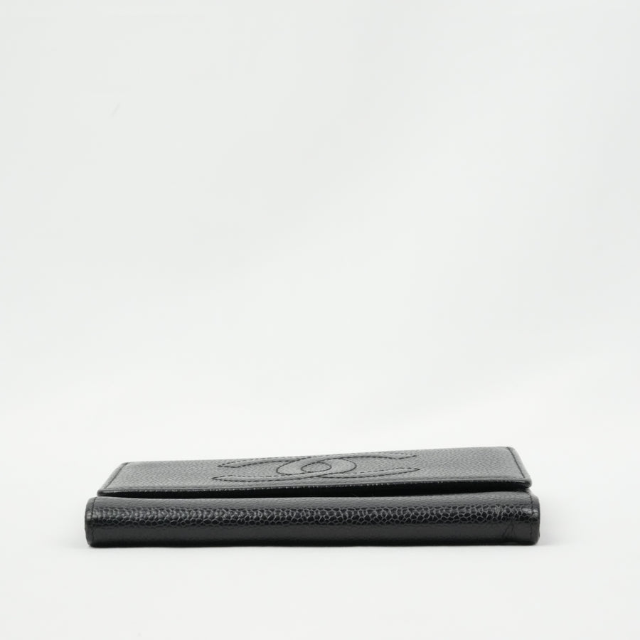 CHANEL Grained Calfskin Wallet