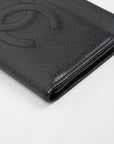 CHANEL Grained Calfskin Wallet