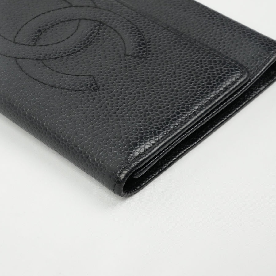 CHANEL Grained Calfskin Wallet