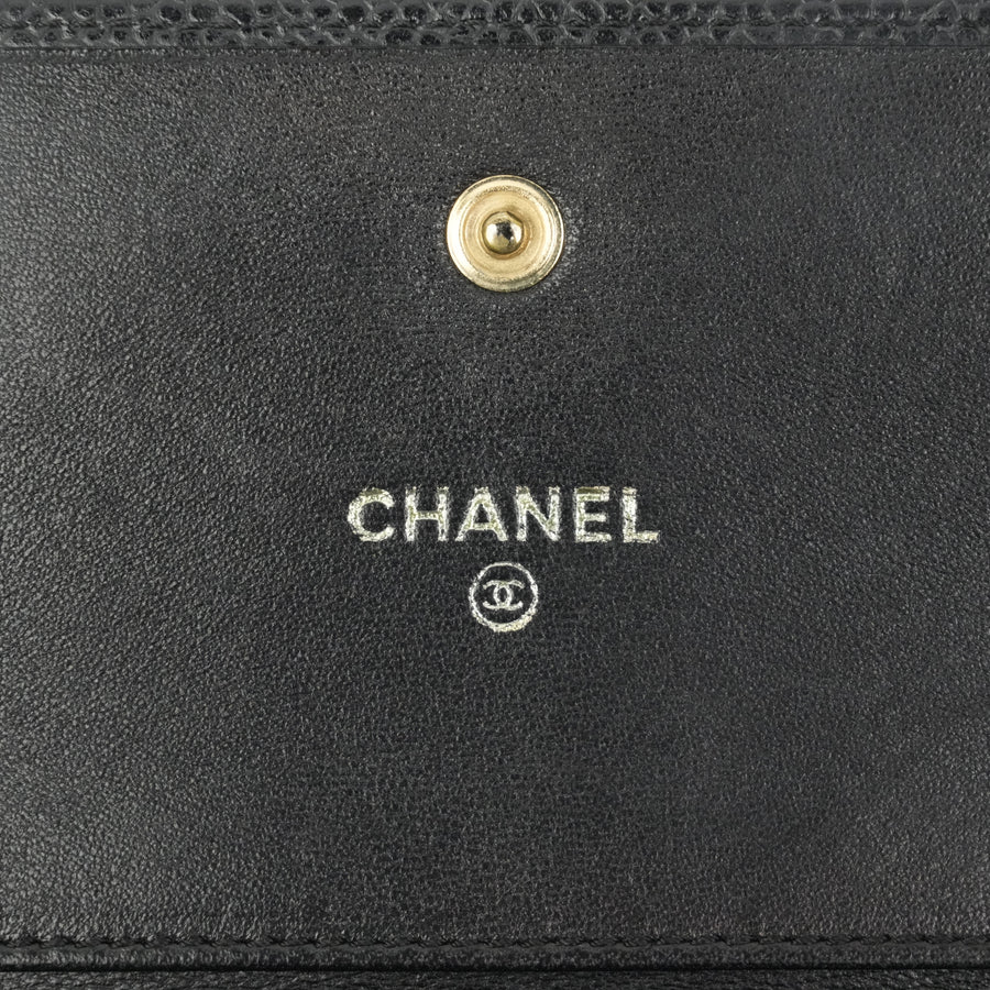 CHANEL Grained Calfskin Wallet