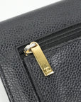 CHANEL Grained Calfskin Wallet