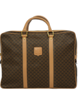 CELINE Macadam Briefcase Handbag