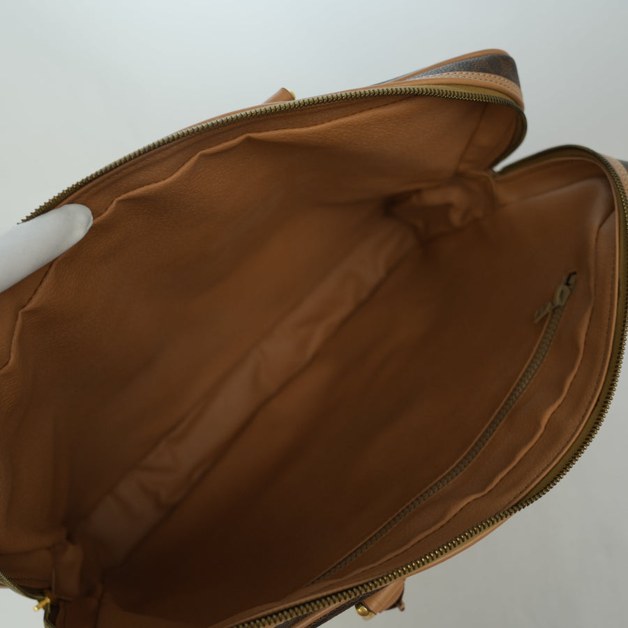 CELINE Macadam Briefcase Handbag