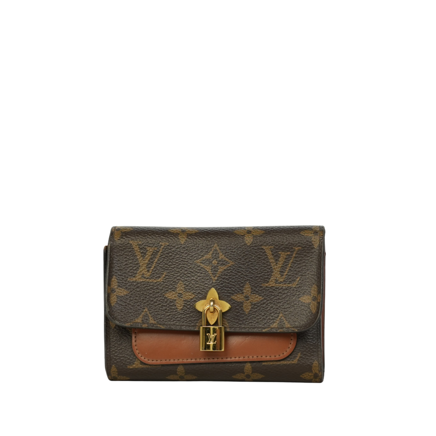 LOUIS VUITTON Monogram Portefeuille  Canvas Wallet