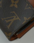 LOUIS VUITTON Monogram Portefeuille  Canvas Wallet