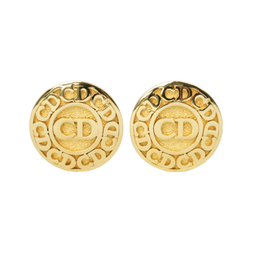 CHRISTIAN DIOR CD Logo Earring