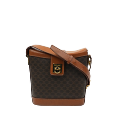 CELINE Macadam Bucket Shoulder Bag