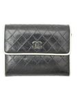 CHANEL Bicolor Compact Wallet