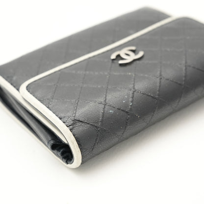 CHANEL Bicolor Compact Wallet