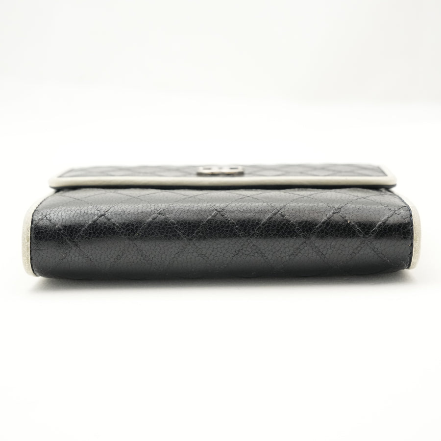 CHANEL Bicolor Compact Wallet