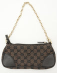 GUCCI GG Canvas Chain Shoulder Bag