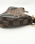 GUCCI GG Canvas Chain Shoulder Bag