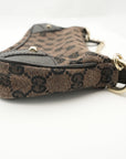 GUCCI GG Canvas Chain Shoulder Bag