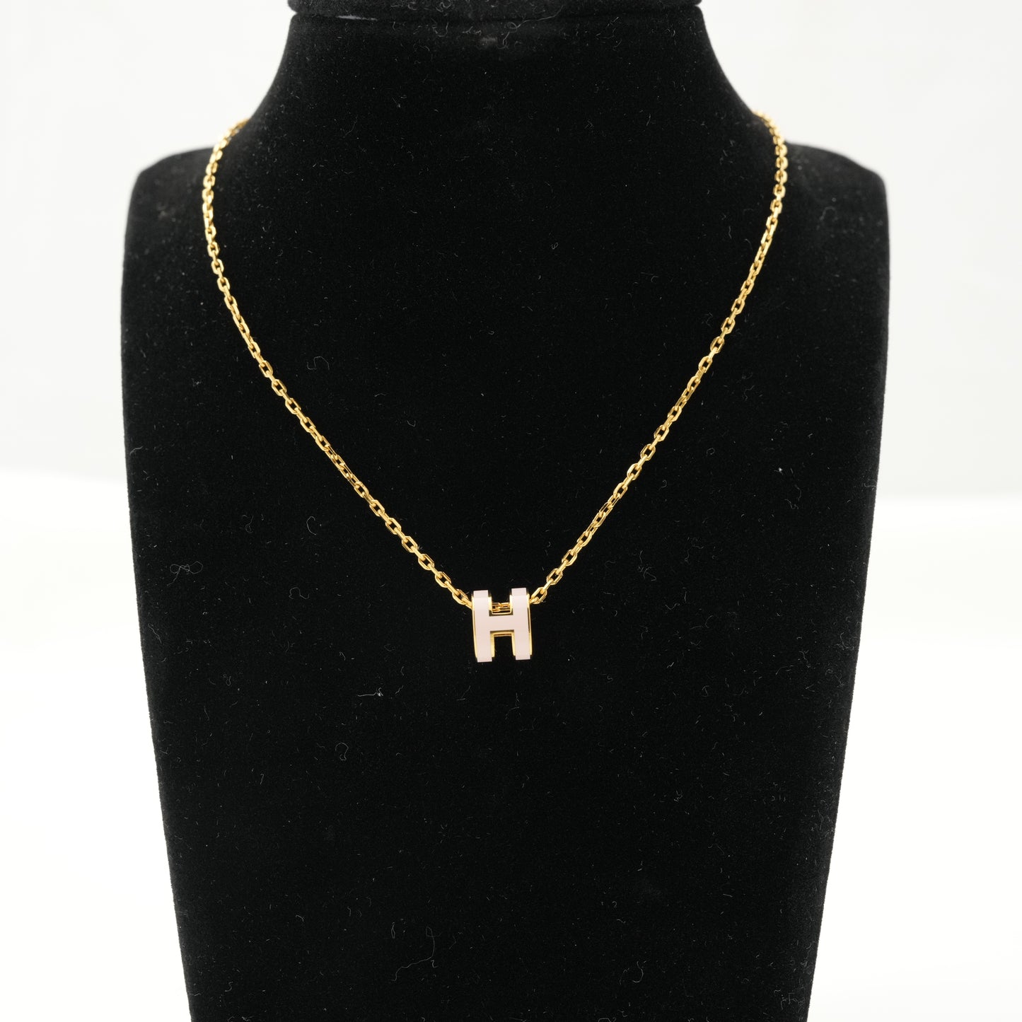 HERMES Pop Ash Necklace YG