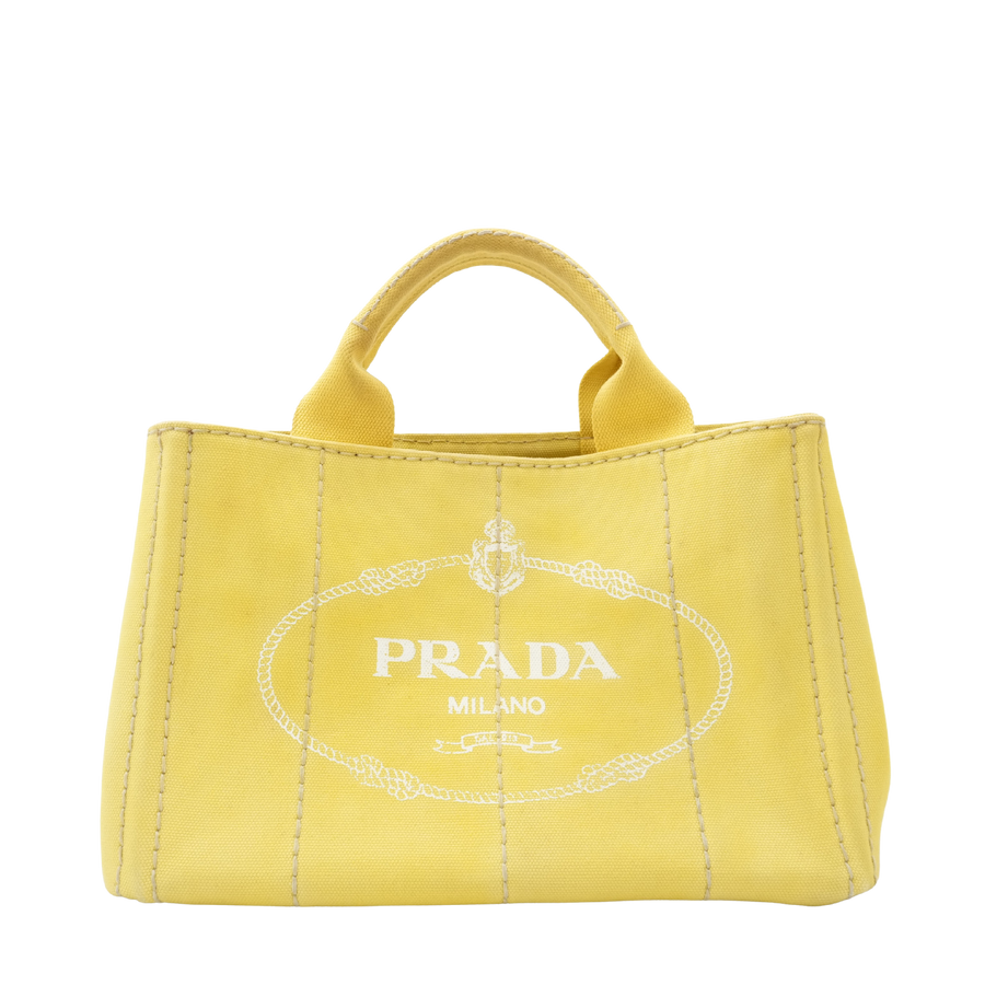 PRADA canvas Tote Bag/Handbag