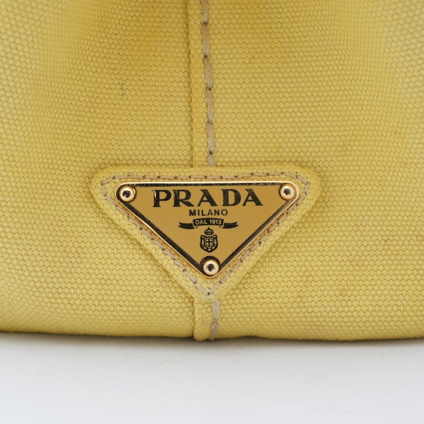 PRADA canvas Tote Bag/Handbag