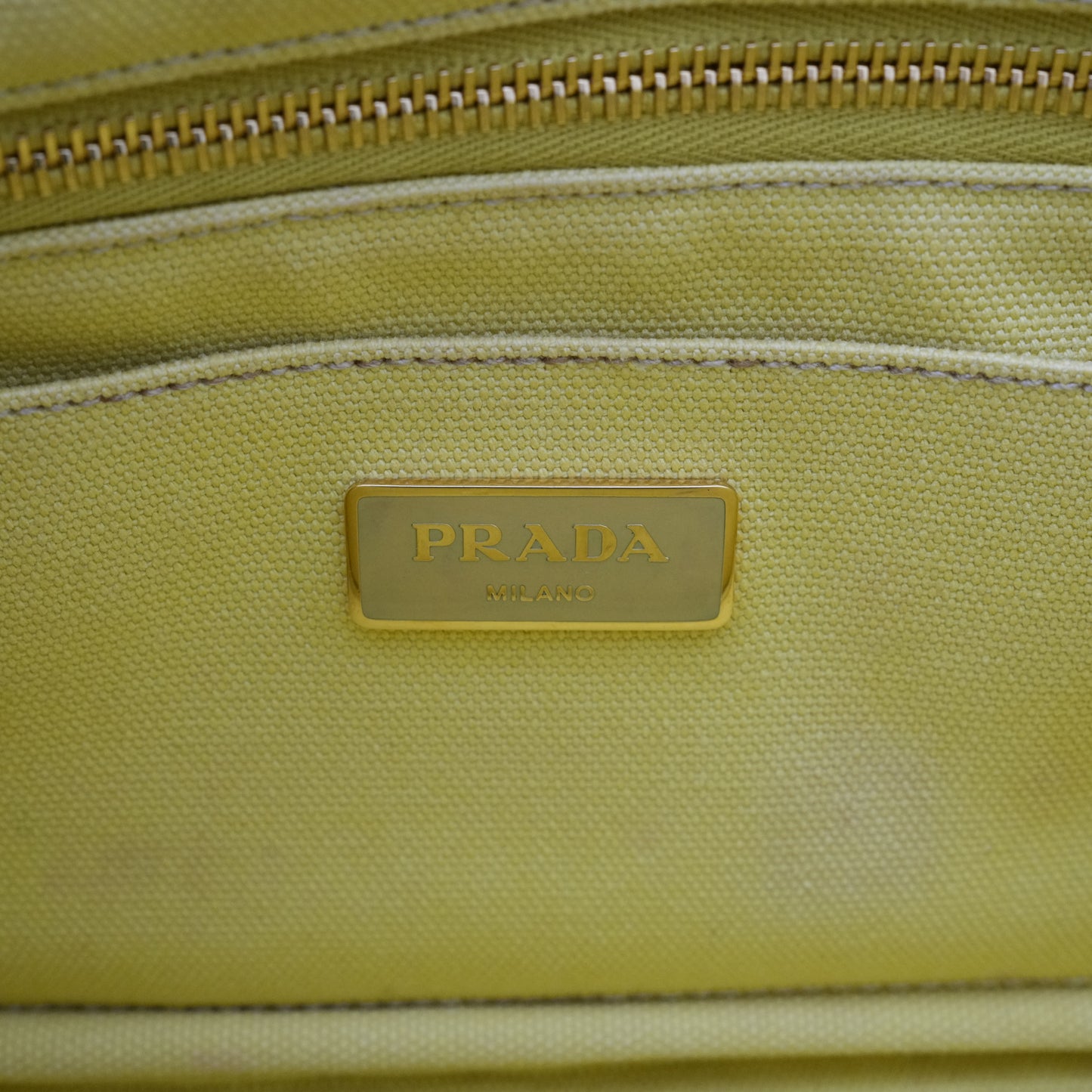 PRADA canvas Tote Bag/Handbag