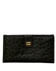 GUCCI Ostrich Long Wallet