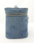 CHANEL Denim Vanity Bag Handbag