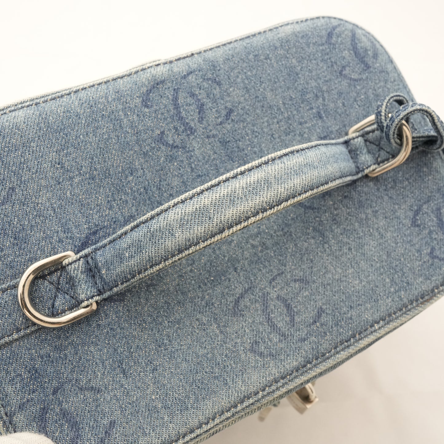 CHANEL Denim Vanity Bag Handbag