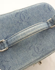 CHANEL Denim Vanity Bag Handbag