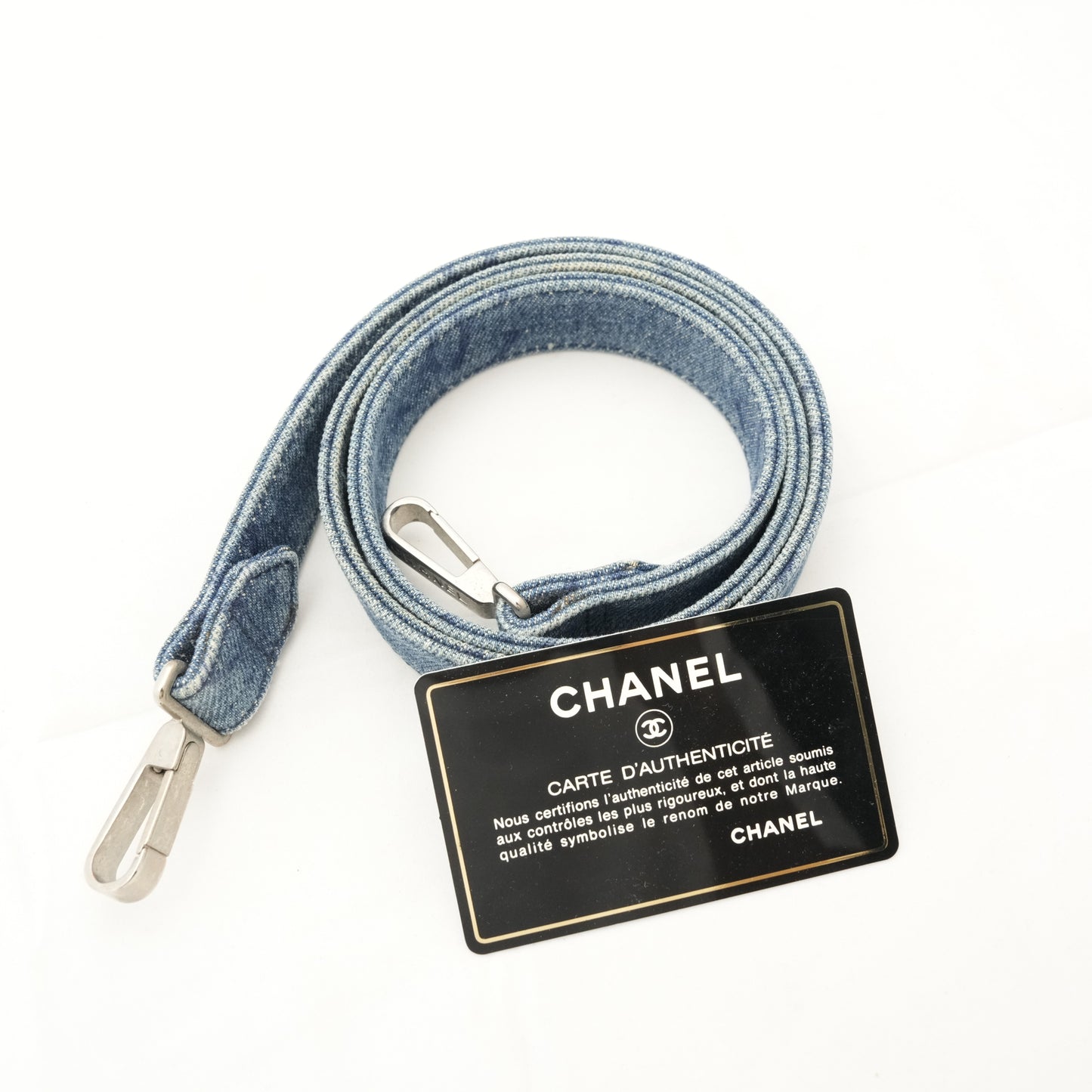 CHANEL Denim Vanity Bag Handbag