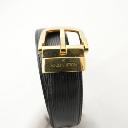 LOUIS VUITTON Epi Saint Jacques Classic Belt M6832