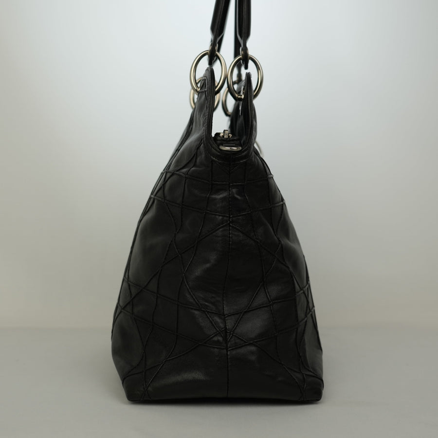 CHRISTIAN DIOR Granville Cannage Handbag