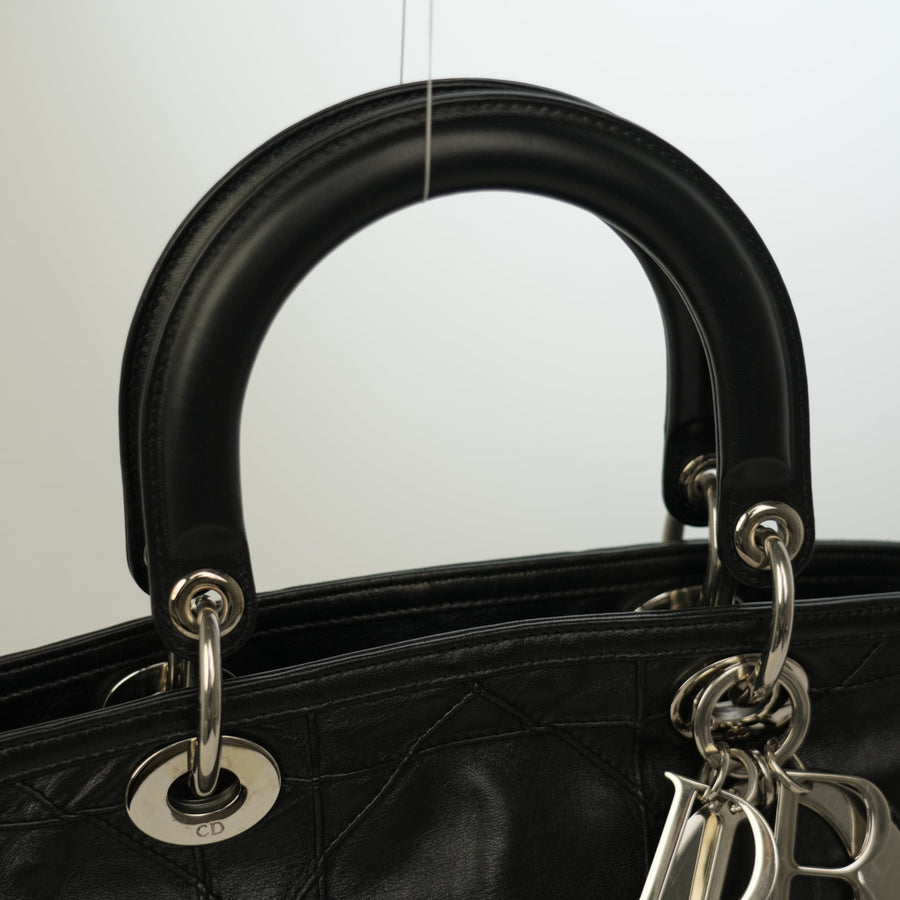 CHRISTIAN DIOR Granville Cannage Handbag