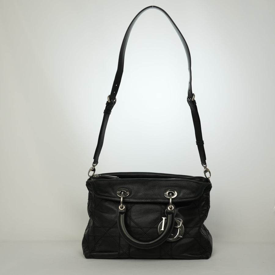 CHRISTIAN DIOR Granville Cannage Handbag