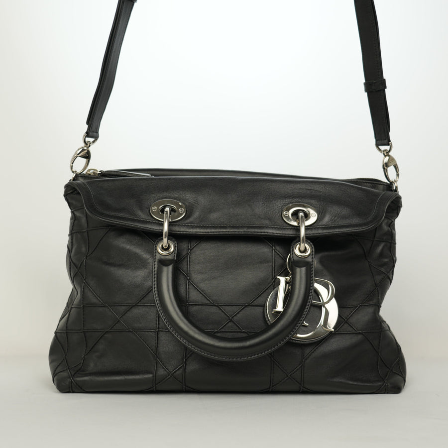 CHRISTIAN DIOR Granville Cannage Handbag
