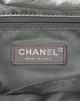 CHANEL 2008-2009 Punched Leather Handbag/Shoulder Bag 2Way