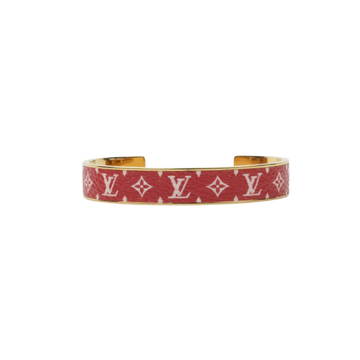 LOUIS VUITTON Monogram Johnk Wild Bangle M67785