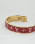 LOUIS VUITTON Monogram Johnk Wild Bangle M67785