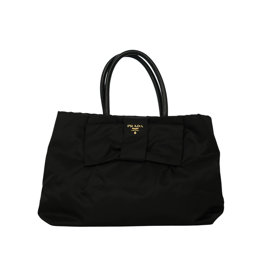 PRADA Nylon Ribbon Handbag