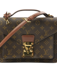 LOUIS VUITTON Monogram Monceau Shoulder Bag/Handbag 2Way M51185