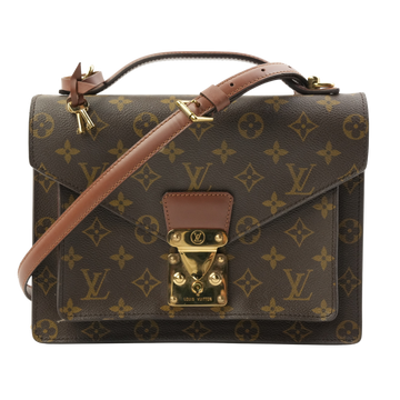 LOUIS VUITTON Monogram Monceau Shoulder Bag/Handbag 2Way M51185