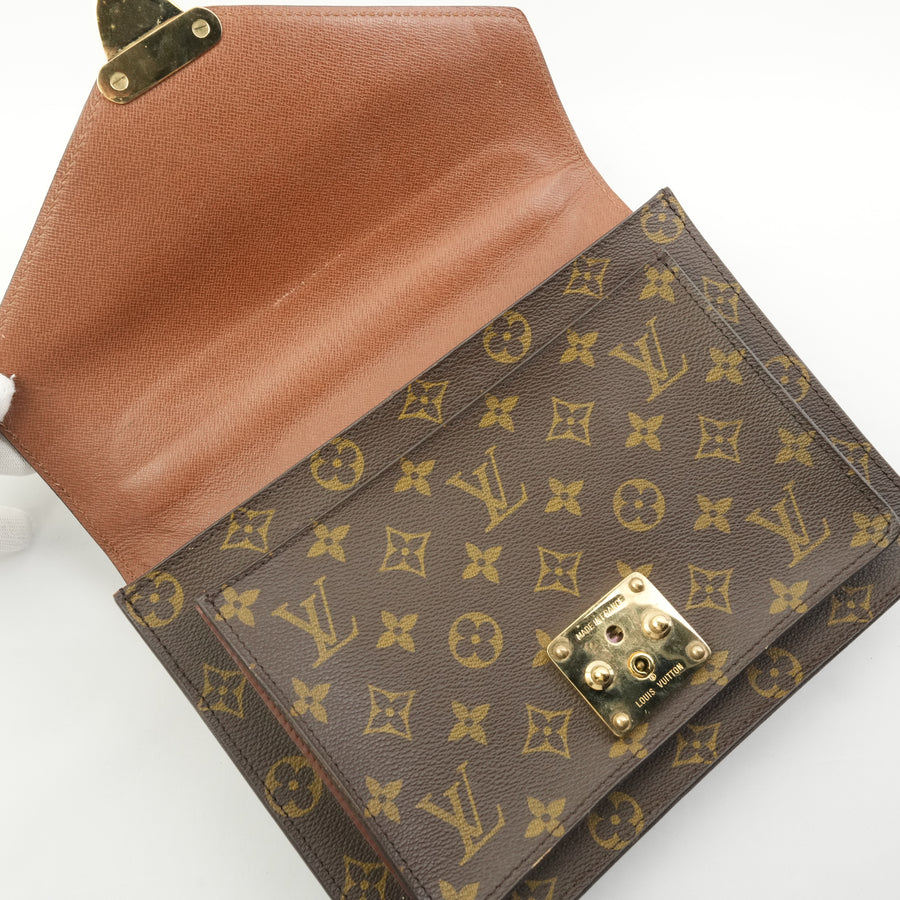 LOUIS VUITTON Monogram Monceau Shoulder Bag/Handbag 2Way M51185