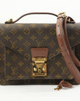 LOUIS VUITTON Monogram Monceau Shoulder Bag/Handbag 2Way M51185