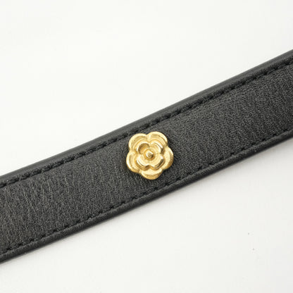 CHANEL 1993 Coco Mark Camellia Belt