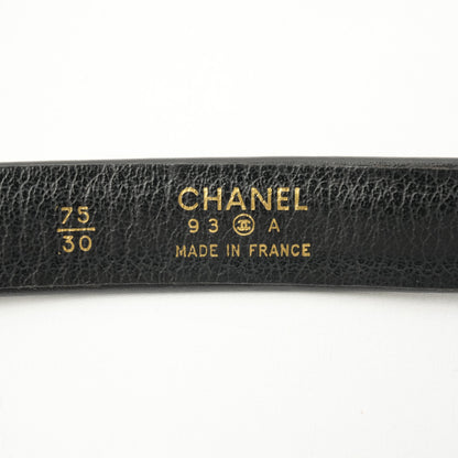 CHANEL 1993 Coco Mark Camellia Belt