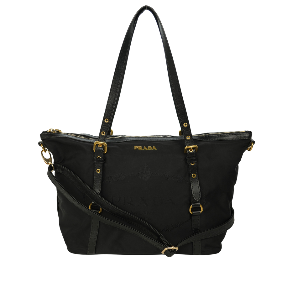 PRADA Nylon Tote Bag/Shoulder Bag 2-Way