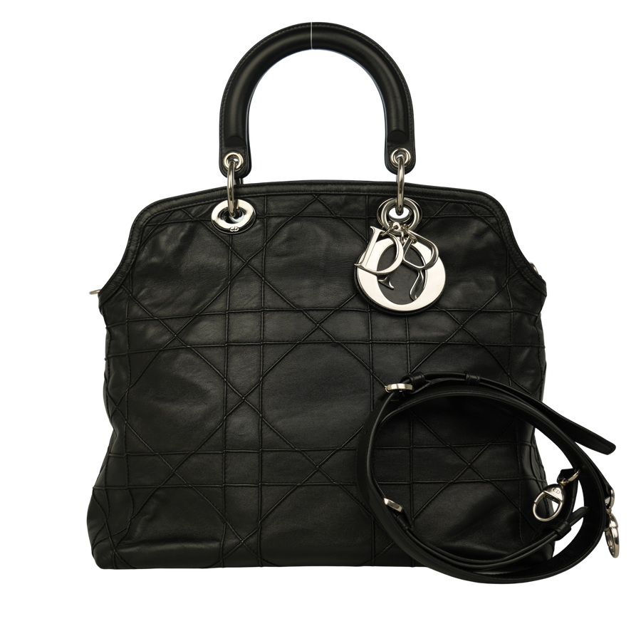 CHRISTIAN DIOR Granville Cannage Handbag
