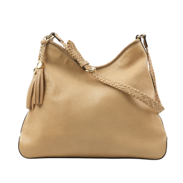 GUCCI  257026 Leather Gold Hardware  Shoulder Bag