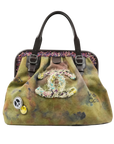 CHANEL Embroidery Graffiti Handbag