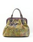 CHANEL Embroidery Graffiti Handbag